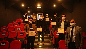 54 Katılımlı Arıcılık Projesinde Üreticiler Sertifikalarını Aldı