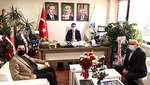 Başkan Baykal ve Püsküllü'den SASKİ Ziyareti...