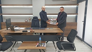 Başkan Fatih Güdü'ye Almanak Ziyareti...