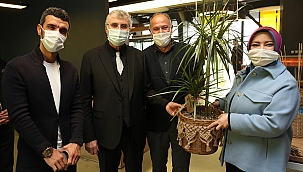 Başkan Yüce: Atıklar becerikli eller ile sanata dönüşüyor...