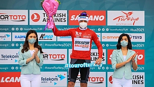 Büyükşehirli Bisikletçi Vitaly Buts ‘Dağların Kralı’ Ödülünü Aldı