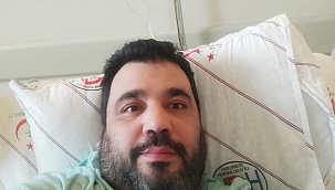 Hamdi Adanır Hastane Personeline Teşekkür Etti. 