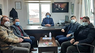 İlçe Sağlık Müdürlüğüne AK Ziyaret...