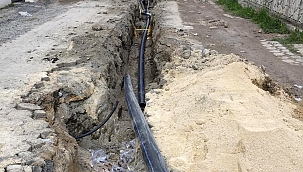 Sapanca'ya 3 bin metre yeni içme suyu hattı...