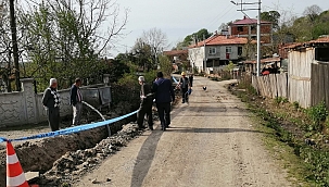 Saski, içme suyu hatlarını yeniliyor...