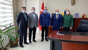 Yeni Yönetimden Kaymakam Acır'a Ziyaret...