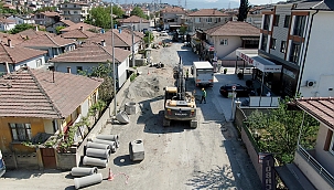 32 Evler Mahallesi’nde Altyapı Çalışmaları Tamamlanıyor