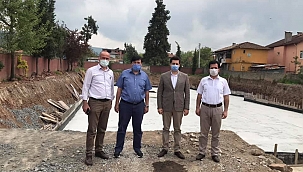 Başkan Baykal'dan Ziya Gökalp İlkokulu inşaatına yakın takip...
