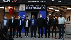 Başkan Yüce 'den Kırşehir İl Başkanlığına Ziyaret. 