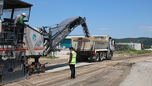 Büyükşehir, Süleymanbey Mahallesi’nde Asfalt Çalışmalarını Başlattı