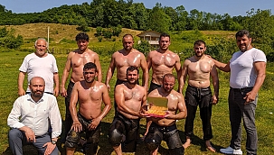 Hendekli Pehlivanlar kıspet giydi