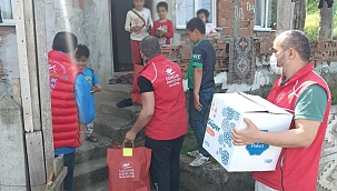 Sevgi ve merhamet timleri işbaşında...