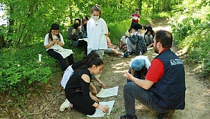 Taşkısığı Ortaokulu 'Tabiatta Keşif' Projesinin Misafiri Oldu