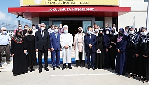 Başkan Yüce hafızlık tamamlama programına katıldı