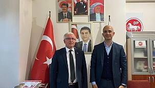 ENDER SERBES,DEMOKRAT PARTİYİ ZİYARET ETTİ...