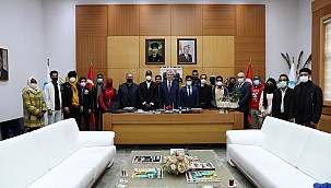 Uluslararası öğrenciler şehrimize renk katıyor