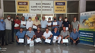 Arı kullanımı eğitimi sona erdi 