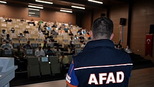 BELEDİYE PERSONELİNE AFET EĞİTİMİ
