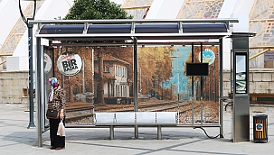 Büyükşehir, Şehirdeki Otobüs Duraklarına Doğal Güzellikleri İşledi