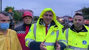 EKREM YÜCE SEL BÖLGESİNDE...