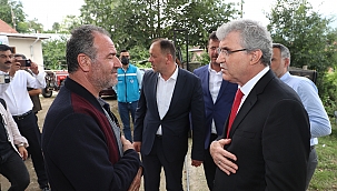 Ekrem Yüce; “Selin Tahrip Ettiği Bölgeleri Hızla Onaracağız”