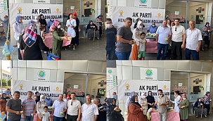 AK Parti Aşure Dağıttı