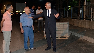 ALT YAPISI BİTEN SOKAKLARDA ASFALT VE KALDIRIM ÇALIŞMASI