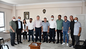 Bülbül ve Akar Sakarya Gazeteciler Cemiyeti'ni Ziyaret Etti