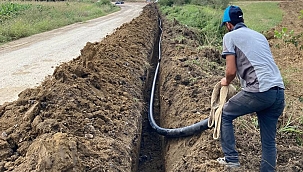 Büyükşehir 4 mahallenin içmesuyu altyapısını yeniliyor