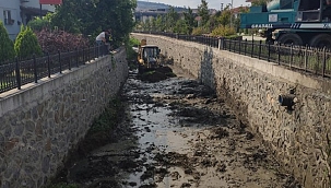 Büyükşehir Darboğaz Deresi’nde Temizlik Çalışmalarına Devam Ediyor