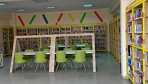 GEYVE İLÇE HALK KÜTÜPHANESİ YENİLENDİ