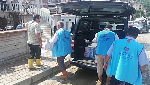 Hendek Türkiye Diyanet Vakfından Kastamonu'ya yardım eli...