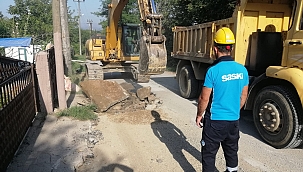 Sinanoğlu’nun İçmesuyu Hattı Yenileniyor