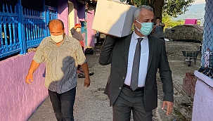 Turanlar Mahallesine Gıda Desteği 