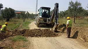BÜYÜKŞEHİRDEN 2700 METRELİK ALTYAPI...