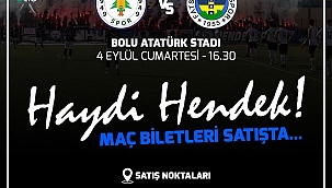 Maç Biletleri Satışa Çıkıyor...