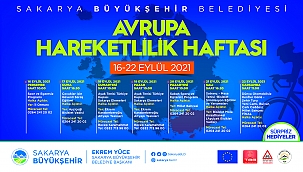 Sakarya’da Avrupa Hareketlilik Haftası Bir Dizi Etkinlikle Geçecek