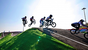 Ayçiçeği Vadisi’nde BMX Dünya Kupası Start Aldı