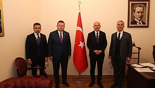 Başkan Babaoğlu, İçişleri Bakanı Süleyman Soylu ile görüştü...
