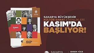 Büyükşehir Belediyesi Kasım Kültür Sanat Takvimi açıklandı