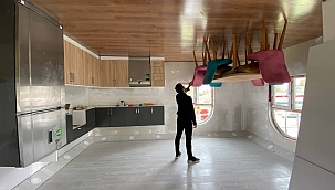 Büyükşehir Belediyesi Ters Ev’de Çalışmalarını Tamamlıyor