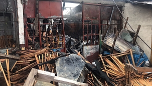 Hendek'te yangın paniği...