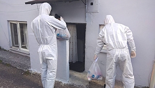 Karantina Sokaklarına Büyükşehir Desteği