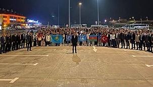 Sakarya Ülkü Ocakları, Türk Gençliği Büyük Kurultayı'na Büyük Katılım sağladı.