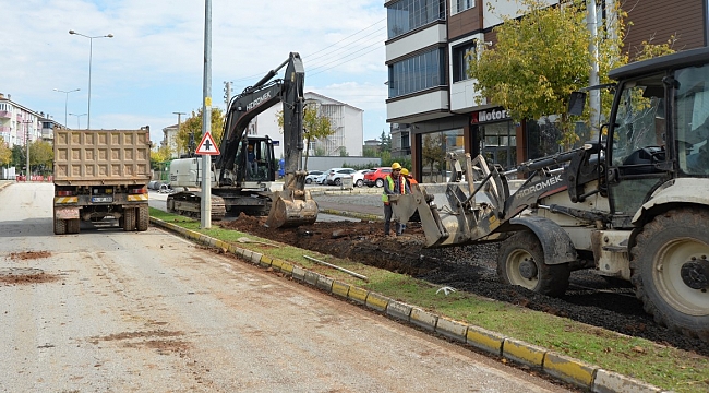 YENİ ALT YAPI 5 KİLOMETREYE ULAŞTI