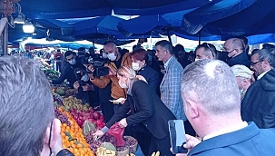 AKŞENER, SAKARYA'DA PAZAR ALIŞ VERİŞİ YAPTI!