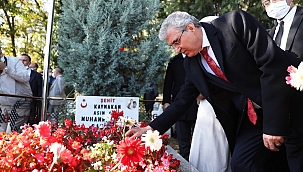 Başkan Yüce; “Şehit kaymakamımız bizler için önemli bir sembol olmuştur”
