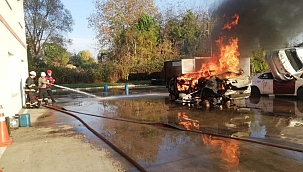 Büyükşehir itfaiyesinden yangın eğitimi