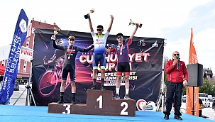 Genç pedal Kartepe’de kürsüye çıktı