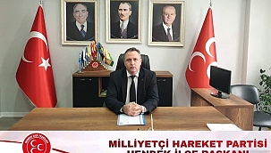 MHP Hendek İlçe Başkanı Burhan Namlı'dan 10 Kasım Mesajı!